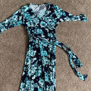 Pinblush maternity gown